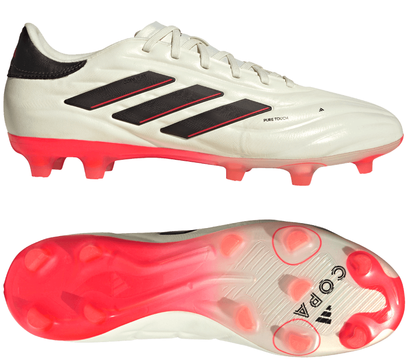 adidas Fussballschuh FG Copa Pure 2 Pro FG weiß schwarz rot