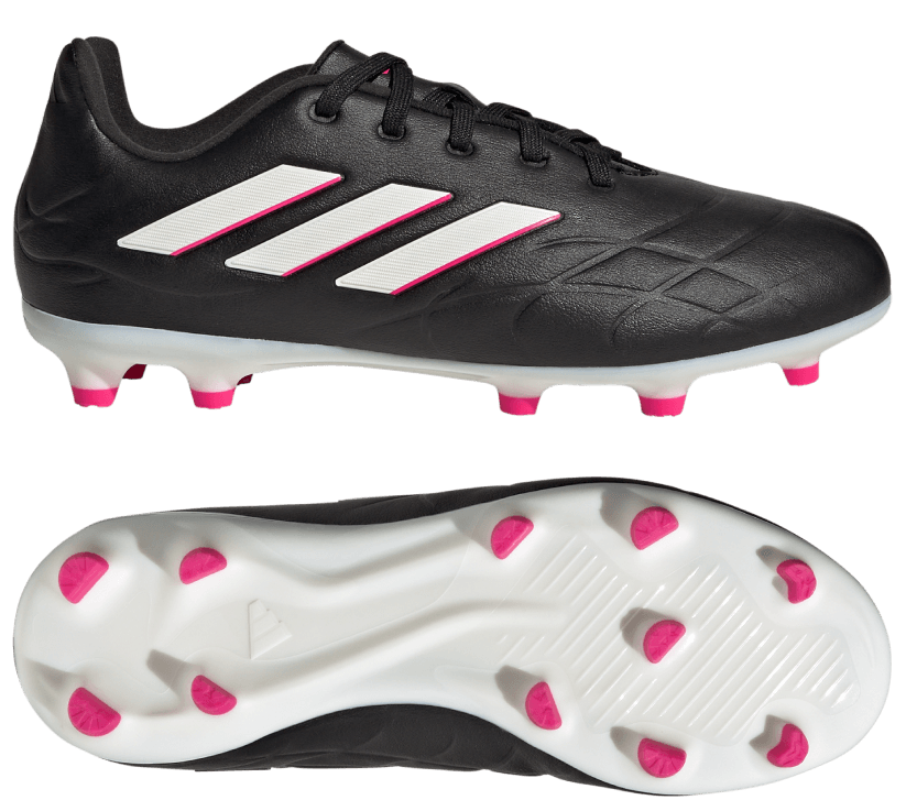 adidas Kinder Fußballschuh Copa Pure.3 FG schwarz pink weiß
