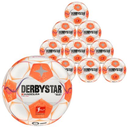Derbystar 10er Jugend Ballpaket Bundesliga Club S Light v24