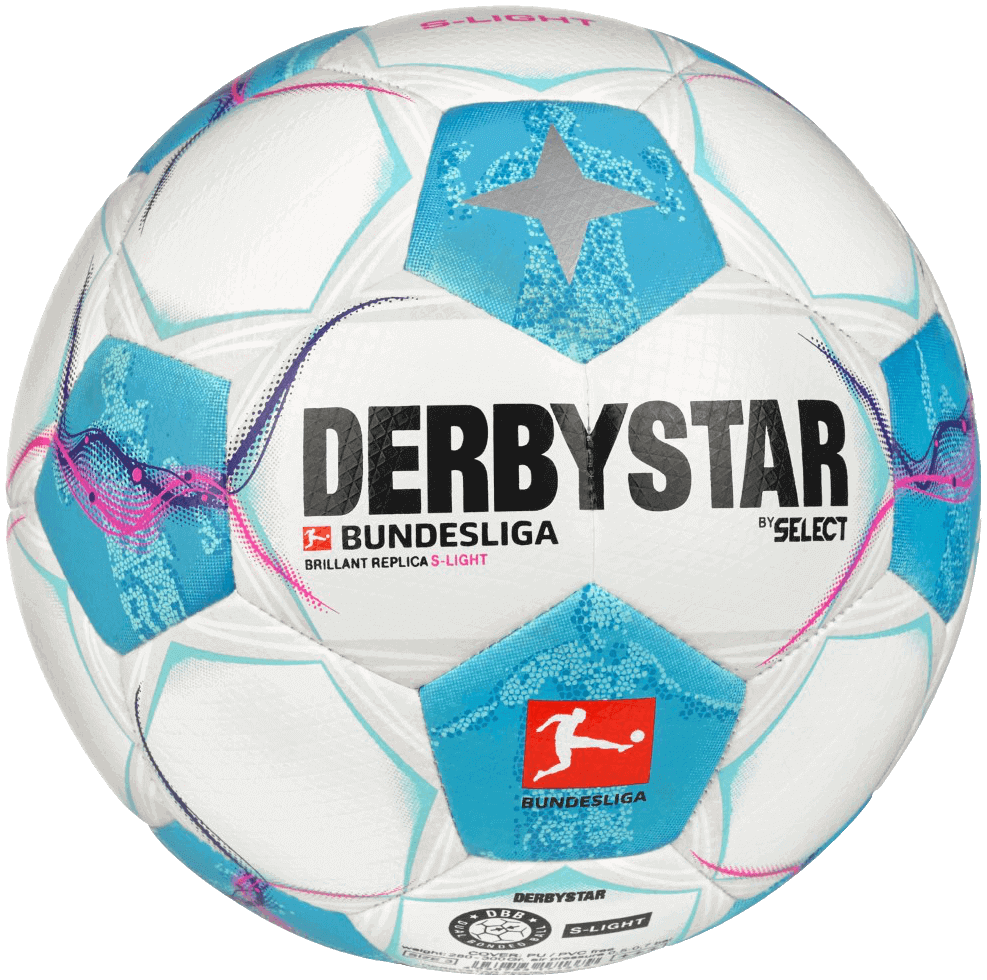 Derbystar Fussball Grösse 3 290g Bundesliga Replica S Light v24