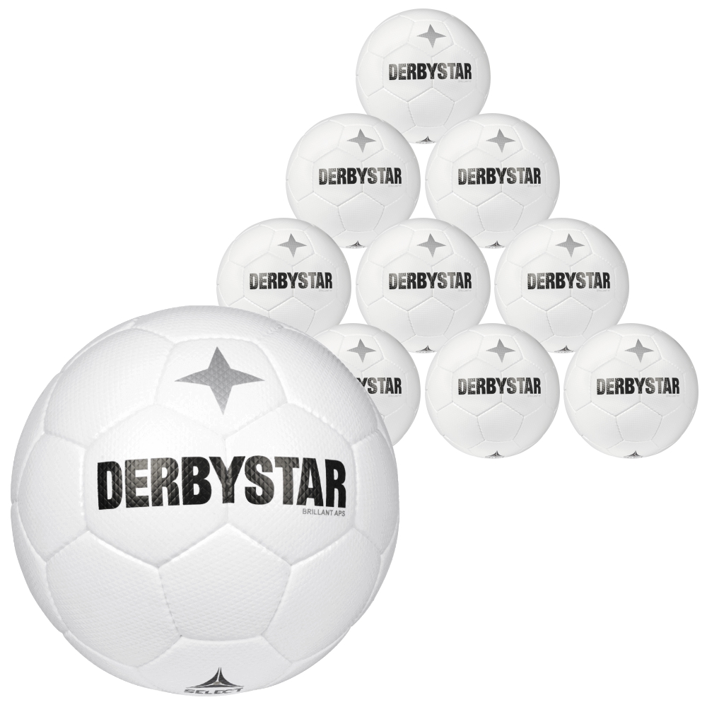 Classic TT Brillant Spielball 10er Ballpaket + 22 Derbystar