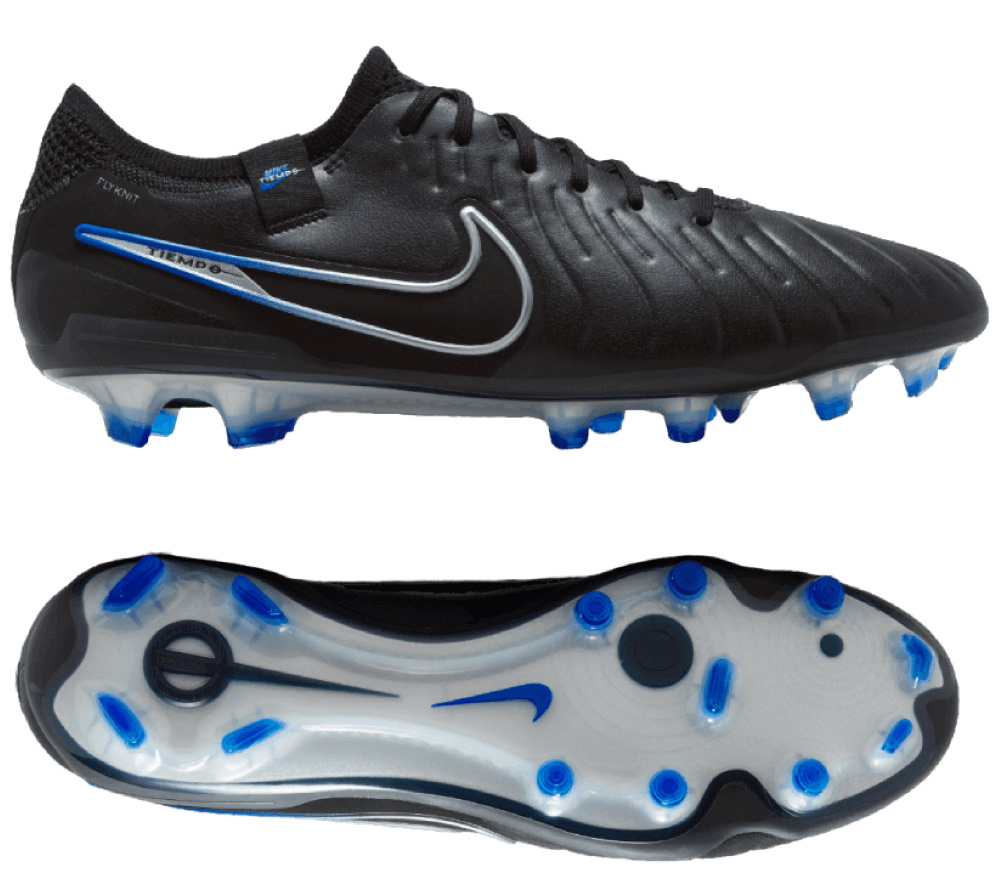 Nike Kinder Fußballschuh Tiempo Legend 10 Club schwarz blau