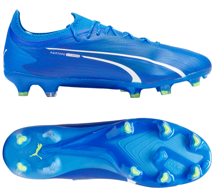 Puma Fussballschuh Ultra Ultimate FG/AG blau weiß